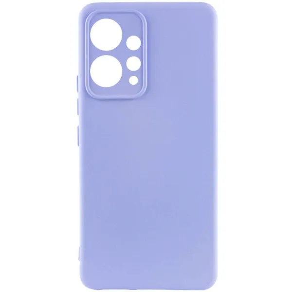 Чохол Silicone Cover Ummi Lakshmi Full Camera (AA) для Xiaomi Redmi Note 12 4G — Бузковий