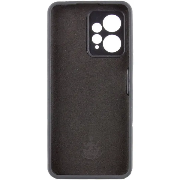 Чохол Silicone Cover Lakshmi Full Camera (AAA) для Xiaomi Redmi Note 12 4G — Чорний — фото 3