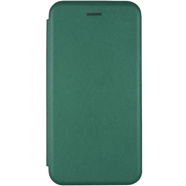 Кожаный чехол-книжка Classy для Xiaomi Redmi Note 12 4G — Зеленый — фото 1 Кожаный чехол-книжка Classy для Xiaomi Redmi Note 12 4G — Зеленый — фото 1