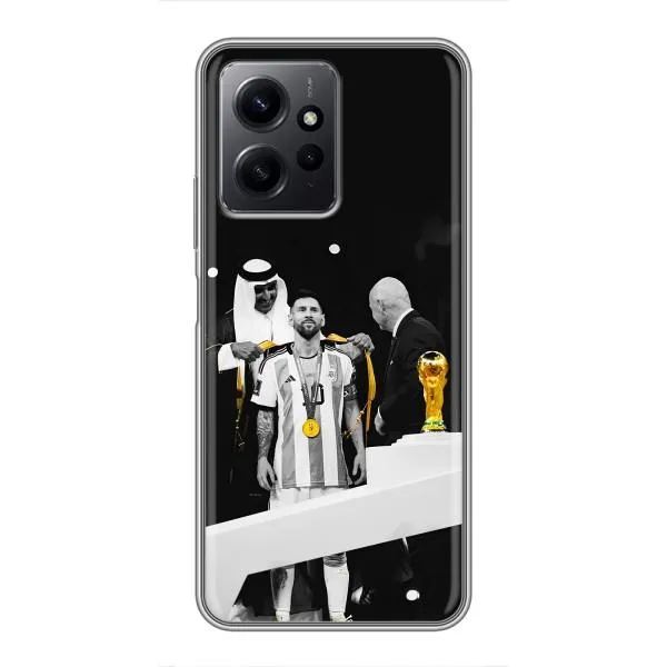Чехол с принтом «Месси в накидке» для Xiaomi Redmi Note 12 Чехол с принтом «Месси в накидке» для Xiaomi Redmi Note 12