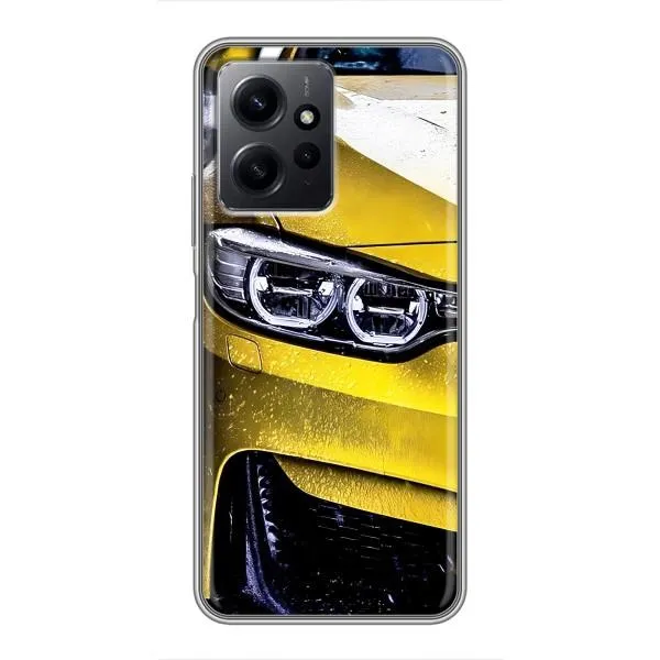 Чехол с принтом «Желтая машина» для Xiaomi Redmi Note 12