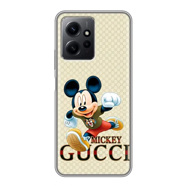Чехол с принтом «Mikki Gucci» для Xiaomi Redmi Note 12