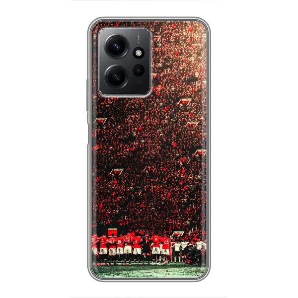 Чехол с принтом «фанаты Манчестер Юнайтед» для Xiaomi Redmi Note 12