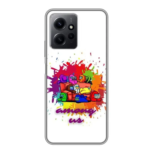 Чехол с принтом «Яркий АмонгАс» для Xiaomi Redmi Note 12 Чехол с принтом «Яркий АмонгАс» для Xiaomi Redmi Note 12