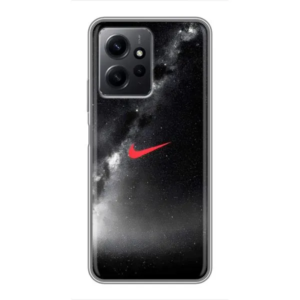 Чехол с принтом «Найк красный» для Xiaomi Redmi Note 12 Чехол с принтом «Найк красный» для Xiaomi Redmi Note 12