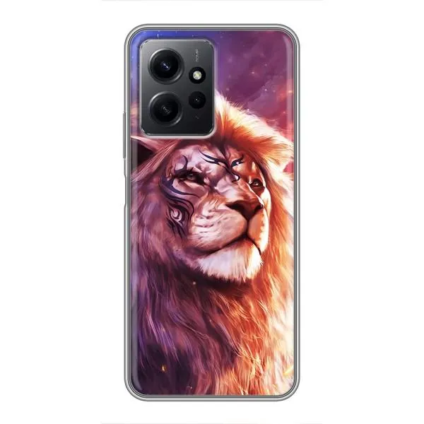 Чохол з принтом «Красочний Лев» для Xiaomi Redmi Note 12