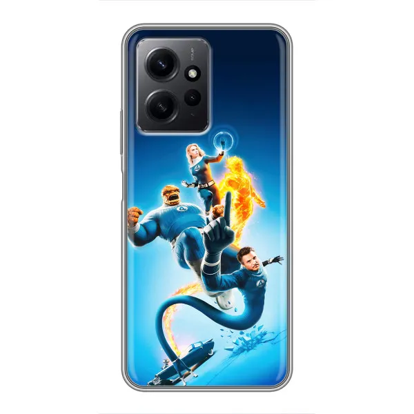 Чехол с принтом «Герои Фантастическая Четверка» для Xiaomi Redmi Note 12