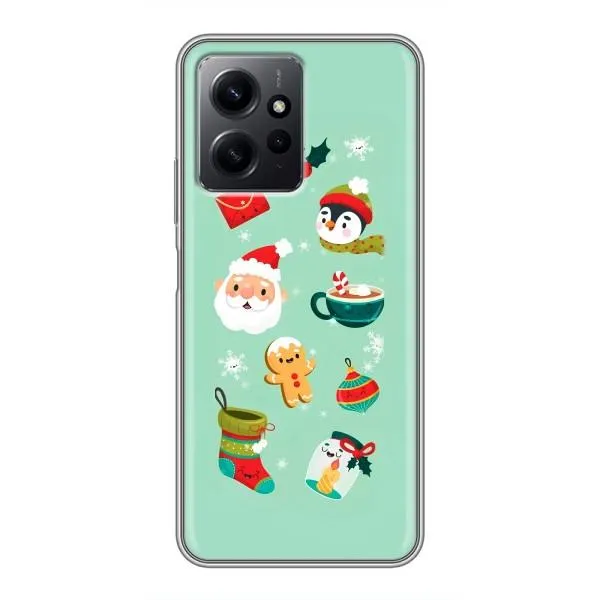 Чохол з принтом «Настрій НГ» для Xiaomi Redmi Note 12
