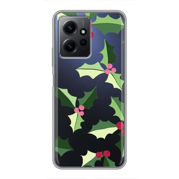 Чехол с принтом «Рождественский фон» для Xiaomi Redmi Note 12
