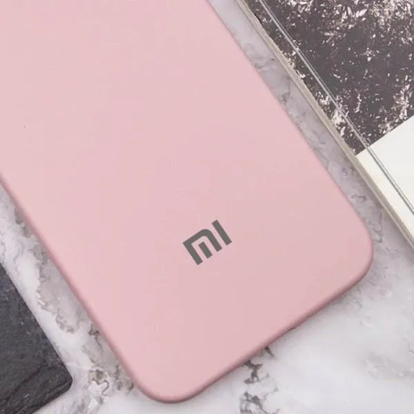 Чехол Silicone Cover Lakshmi Full Camera (AAA) with Logo для Xiaomi Redmi Note 12S — Розовый — фото 5