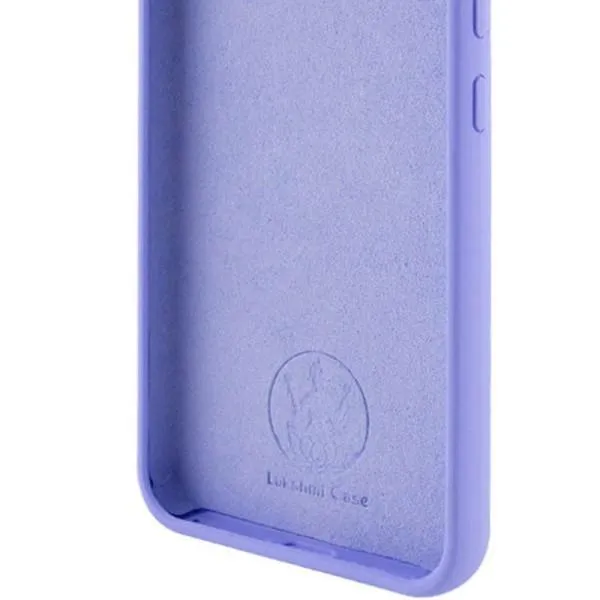 Чехол Silicone Cover Lakshmi Full Camera (AAA) with Logo для Xiaomi Redmi Note 12S — Сиреневый — фото 2