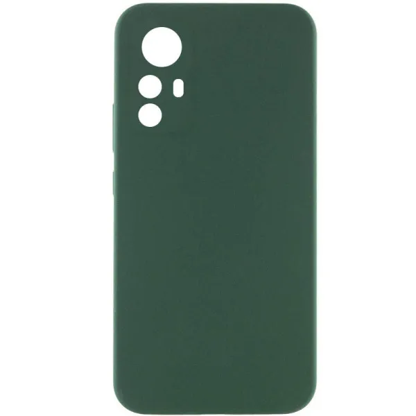Чехол Silicone Cover Lakshmi Full Camera (AAA) with Logo для Xiaomi Redmi Note 12S — Зеленый — фото 1