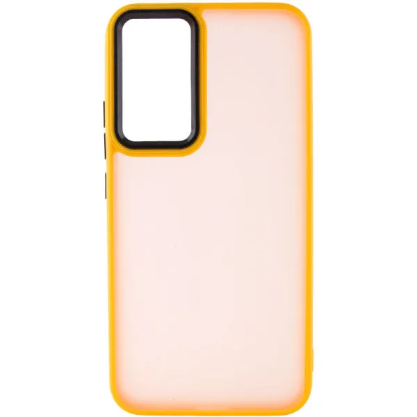 Чохол TPU+PC Lyon Frosted для Xiaomi Redmi Note 12S — Помаранчевий — фото 2