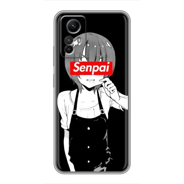 Чехол с принтом «Senpai» для Xiaomi Redmi Note 12s