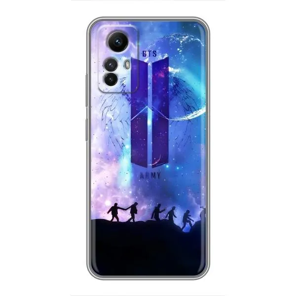 Чехол с принтом «Army BTS» для Xiaomi Redmi Note 12s Чехол с принтом «Army BTS» для Xiaomi Redmi Note 12s