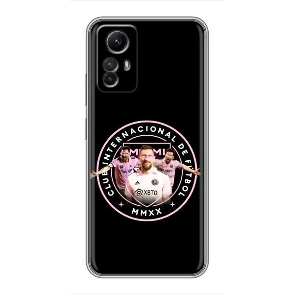 Чехол с принтом «Месси в лого» для Xiaomi Redmi Note 12s Чехол с принтом «Месси в лого» для Xiaomi Redmi Note 12s