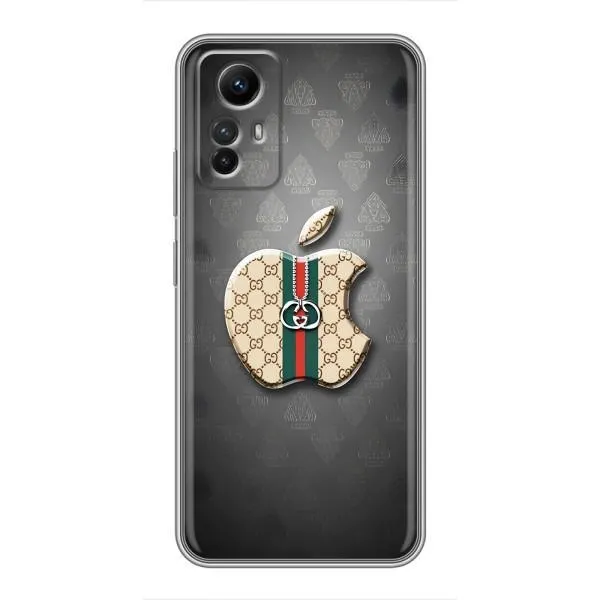 Чехол с принтом «Apple gucci» для Xiaomi Redmi Note 12s Чехол с принтом «Apple gucci» для Xiaomi Redmi Note 12s