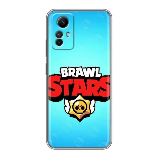 Чехол с принтом «Лого Бравл Старс» для Xiaomi Redmi Note 12s