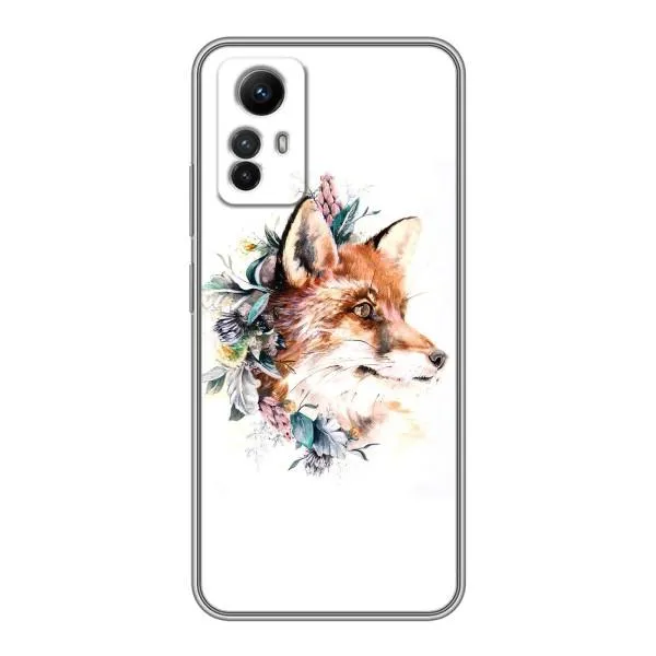 Чехол с принтом «Лисичка в цветочках» для Xiaomi Redmi Note 12s Чехол с принтом «Лисичка в цветочках» для Xiaomi Redmi Note 12s