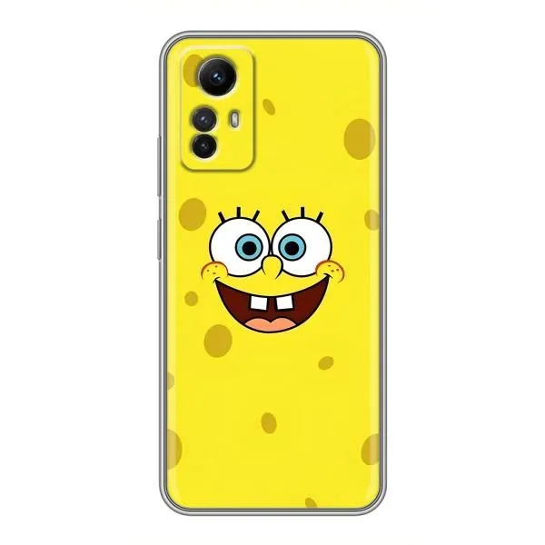 Чехол с принтом «Мордашка Спанч Боба» для Xiaomi Redmi Note 12s