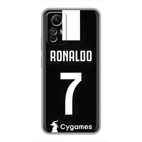 Чехол с принтом «RONALDO 7» для Xiaomi Redmi Note 12s
