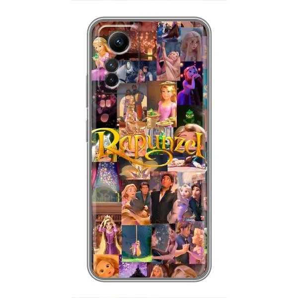 Чехол с принтом «Коллаж Рапунцель» для Xiaomi Redmi Note 12s