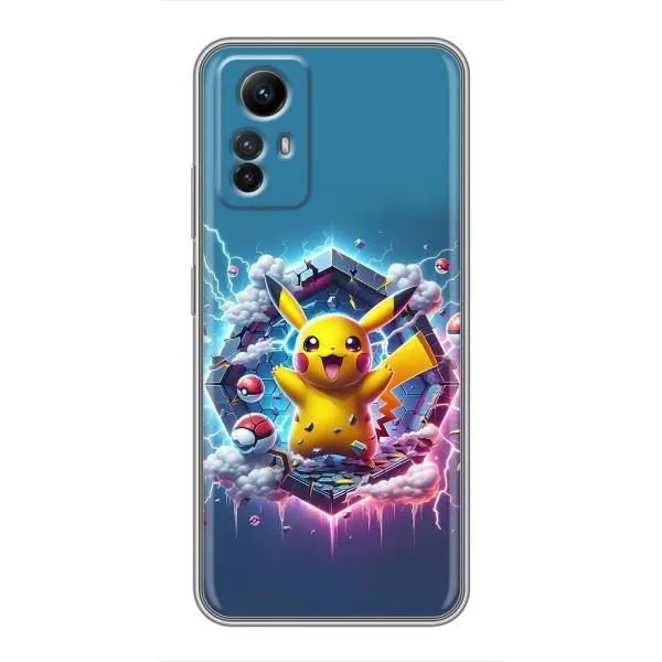 Чехол с принтом «Лого Пикачу» для Xiaomi Redmi Note 12s