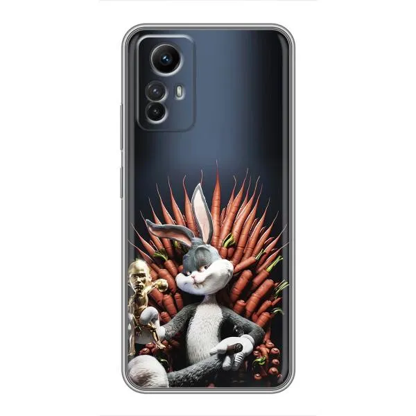 Чехол с принтом «Король Кролик» для Xiaomi Redmi Note 12s