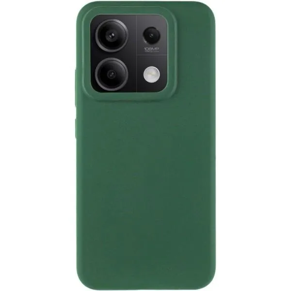 Чехол Silicone Cover Lakshmi (AAA) для Xiaomi Redmi Note 13 5G — Зеленый — фото 2