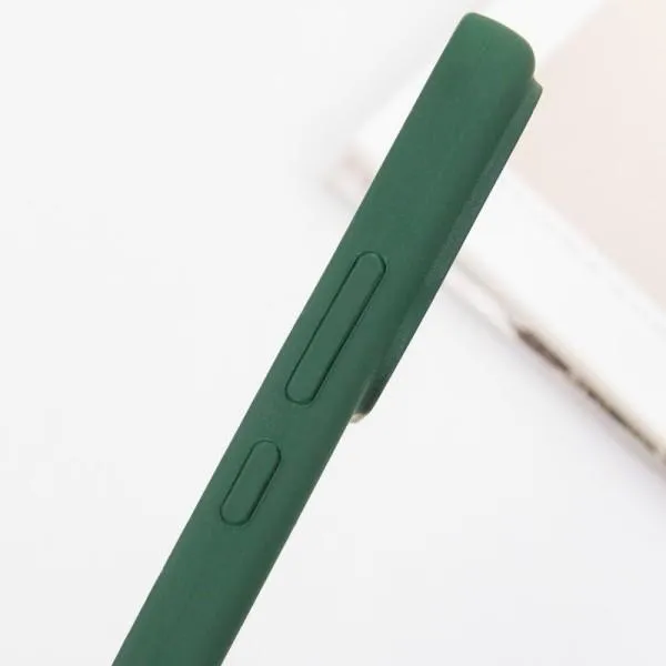 Чехол Silicone Cover Lakshmi (AAA) для Xiaomi Redmi Note 13 5G — Зеленый — фото 5