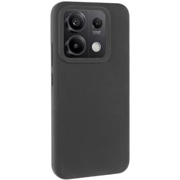 Чехол Silicone Cover Lakshmi (AAA) для Xiaomi Redmi Note 13 5G — Черный — фото 1