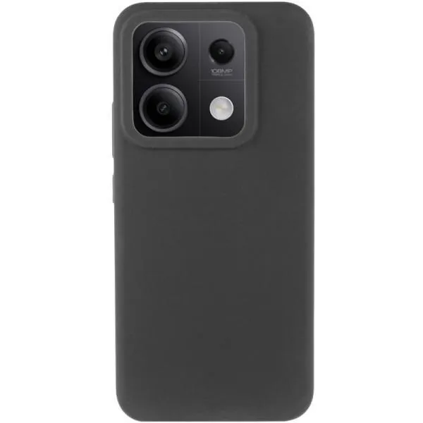 Чехол Silicone Cover Lakshmi (AAA) для Xiaomi Redmi Note 13 5G — Черный — фото 2