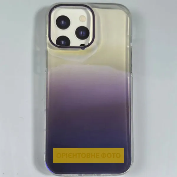 Чехол TPU+PC Glassbend для Xiaomi Redmi Note 13 5G — Фиолетовый — фото 4