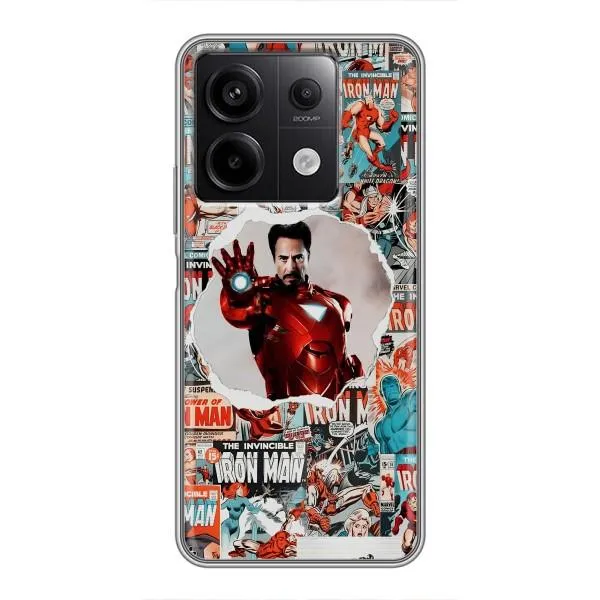 Чохол з принтом «Айронмен» для Xiaomi Redmi Note 13 (5G)
