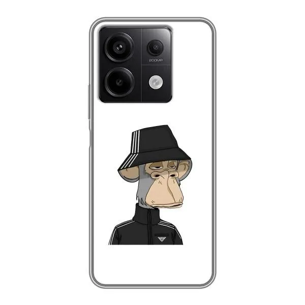 Чехол с принтом «обезьяна NFT Adidas» для Xiaomi Redmi Note 13 (5G)