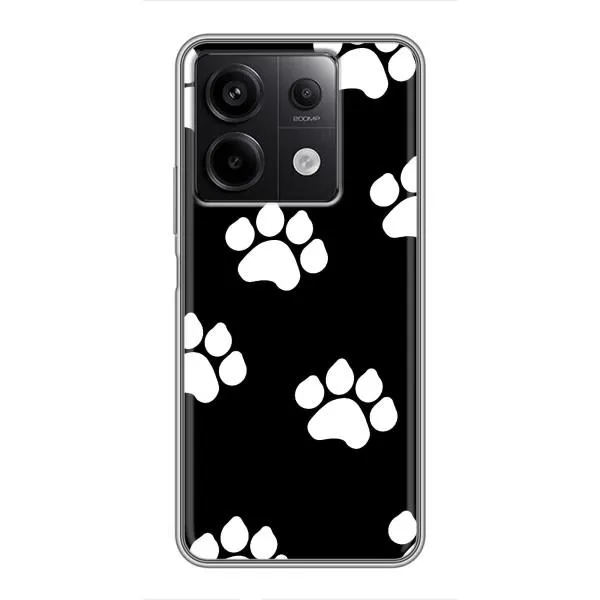 Чехол с принтом «Следы собаки» для Xiaomi Redmi Note 13 (5G) Чехол с принтом «Следы собаки» для Xiaomi Redmi Note 13 (5G)