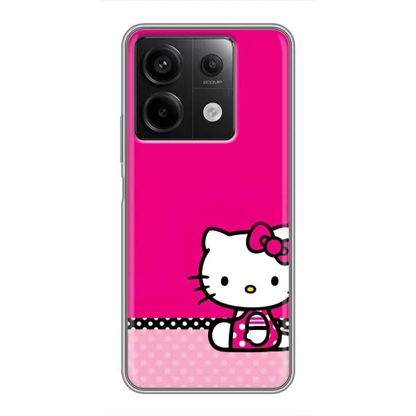 Чохол з принтом «Girl KITTY» для Xiaomi Redmi Note 13 (5G)