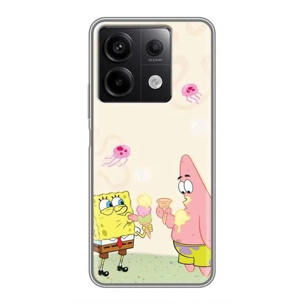 Чехол с принтом «Патрик и Боб» для Xiaomi Redmi Note 13 (5G) Чехол с принтом «Патрик и Боб» для Xiaomi Redmi Note 13 (5G)