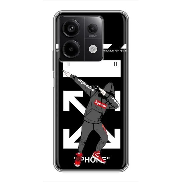 Чохол з принтом «Супрім» для Xiaomi Redmi Note 13 (5G)