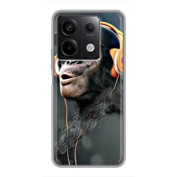 Чехол с принтом «В наушниках» для Xiaomi Redmi Note 13 (5G)