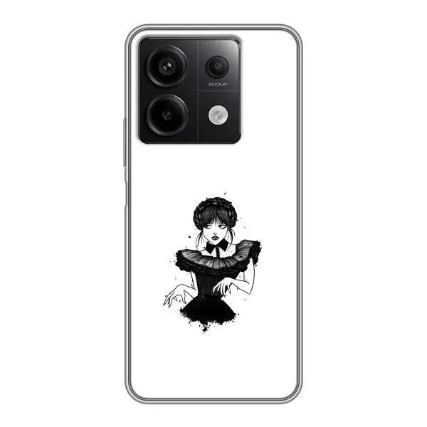 Чехол с принтом «танец Уэнздей» для Xiaomi Redmi Note 13 (5G)