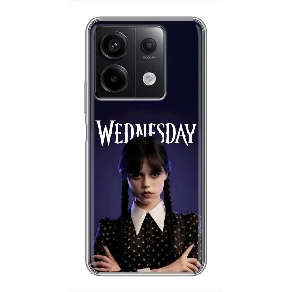 Чехол с принтом «Wednesday» для Xiaomi Redmi Note 13 (5G)