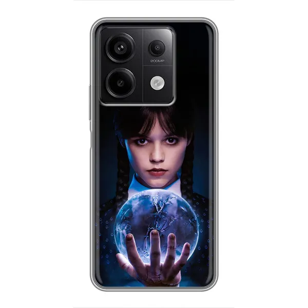 Чехол с принтом «Магическая сфера Уэнздей» для Xiaomi Redmi Note 13 (5G)