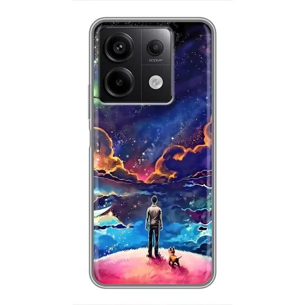 Чехол с принтом «Галактический вид» для Xiaomi Redmi Note 13 (5G)