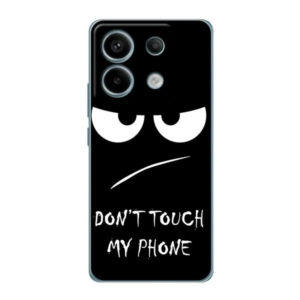 Чехол с принтом «Dont Touch» для Xiaomi Redmi Note 13 Pro (5G)