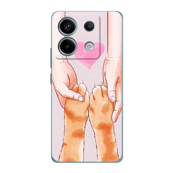 Чехол с принтом «Любовь к котикам» для Xiaomi Redmi Note 13 Pro (5G) Чехол с принтом «Любовь к котикам» для Xiaomi Redmi Note 13 Pro (5G)