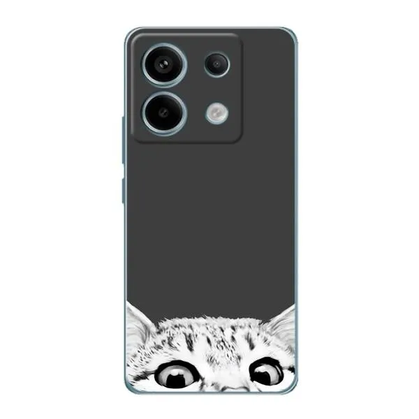 Чехол с принтом «Выглядывает кот» для Xiaomi Redmi Note 13 Pro (5G) Чехол с принтом «Выглядывает кот» для Xiaomi Redmi Note 13 Pro (5G)