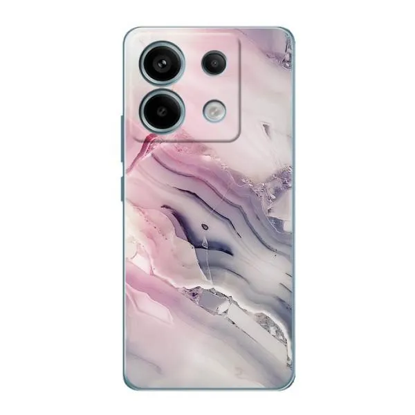 Чехол с принтом «Пурпурный Мрамор» для Xiaomi Redmi Note 13 Pro (5G)