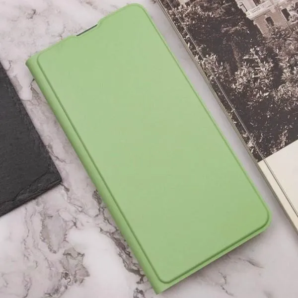 Шкіряний чохол-книжка GETMAN Elegant (PU) для Xiaomi Redmi Note 13 Pro+ — М'ятний — фото 5