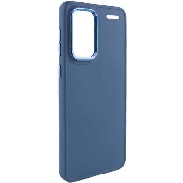 TPU чохол Bonbon Metal Style для Xiaomi Redmi Note 13 Pro+ — Синій — фото 2